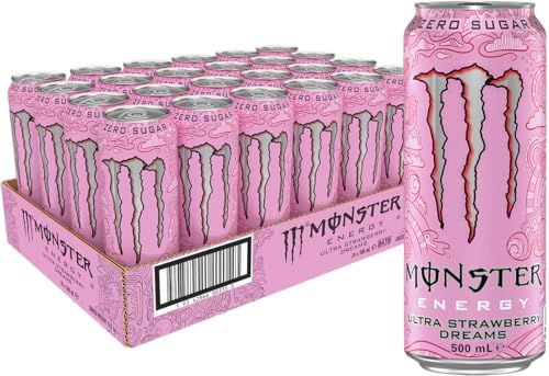 Monster Energy Drink Ultra Strawberry Dreams 24 x 500ml