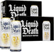 Liquid Death Still Drinking Water - Pack of 24 Cans x 500ml Drinking Mountainwater From The Alps. Canned - Perfect Companion for any Outdoor Activity, Trip Drink or Workout, Gym