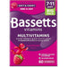 Bassetts Vitamins 7-11 Years Raspberry Flavour Multivitamins