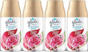 4 x Glade Automatic Spray Refill 269ml - Cherry & Peony