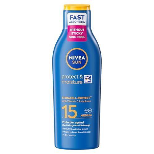 Nivea Sun Immediate Protection Moisturising Sun Lotion, SPF 15 - 200 ml