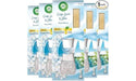 Air Wick Air Freshener Reed Diffuser, Crisp Linen and Lilac, Pack of 5 x 33ml