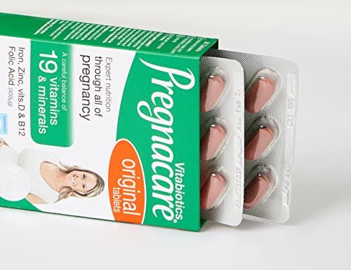 Pregnacare Original Formula Tablets During Pregnancy Support Vitamins and Supplements, 90 Tablets
