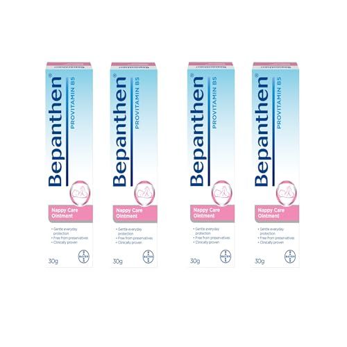 Bepanthen Nappy Care Ointment, 120 g (Pack of 4)