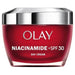 Olay Niacinamide + SPF30 Moisturiser, Day Cream with 99 Percent Pure Niacinamide, Vitamin E and SPF30, 50ml