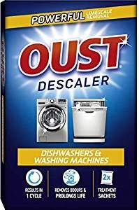 3 x Oust Dishwasher and Washing Machine Descaler - 2 Sachets