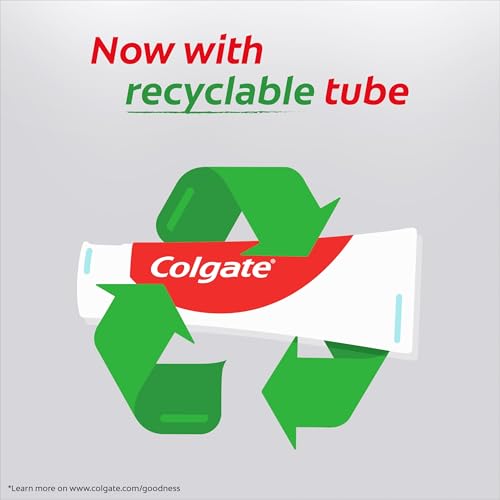 Colgate Advanced White Toothpaste - Teeth whitening Toothpaste - clinically Proven whitening - whitens in 10 Days - with Active Micro-Cleansing Crystals - new Stain Prevention - Enamel Safe