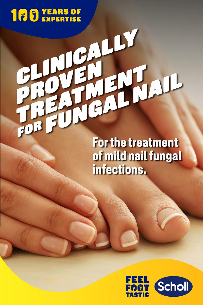 Schollmed Once Weekly Fungal Nail Treatment - Clinically Proven Fungal Nail Infection Treatment with Amorolfine, 2.5 ml