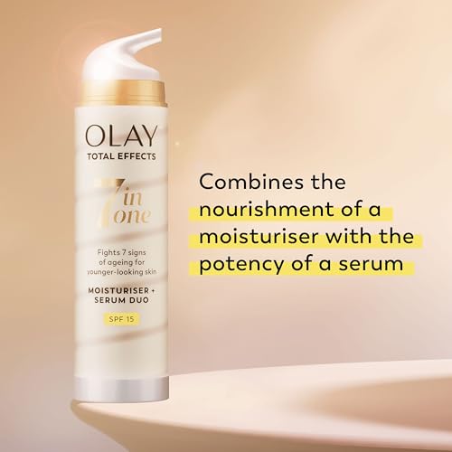 Olay Total Effects Moisturiser And Serum Duo With SPF 20, 40ml