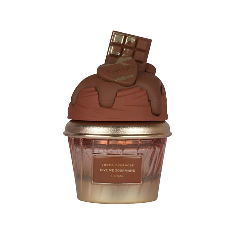 Choco Overdose 75ml Eau De Parfum by Lattafa For Women and Men - Unisex Perfume with Dark Chocolate, Cocoa, Vanilla & Caramel
