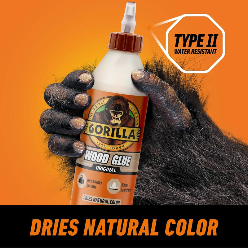 Gorilla Wood Glue 236ml (6 Pack)