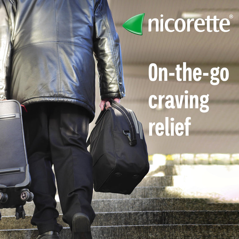 Nicorette Microtab 2mg Sublingual Tablet (100 Pieces), Smoking Cessation Aid to Actively Fight Withdrawal Symptoms, Sublingual Tablets to Help Stop Smoking