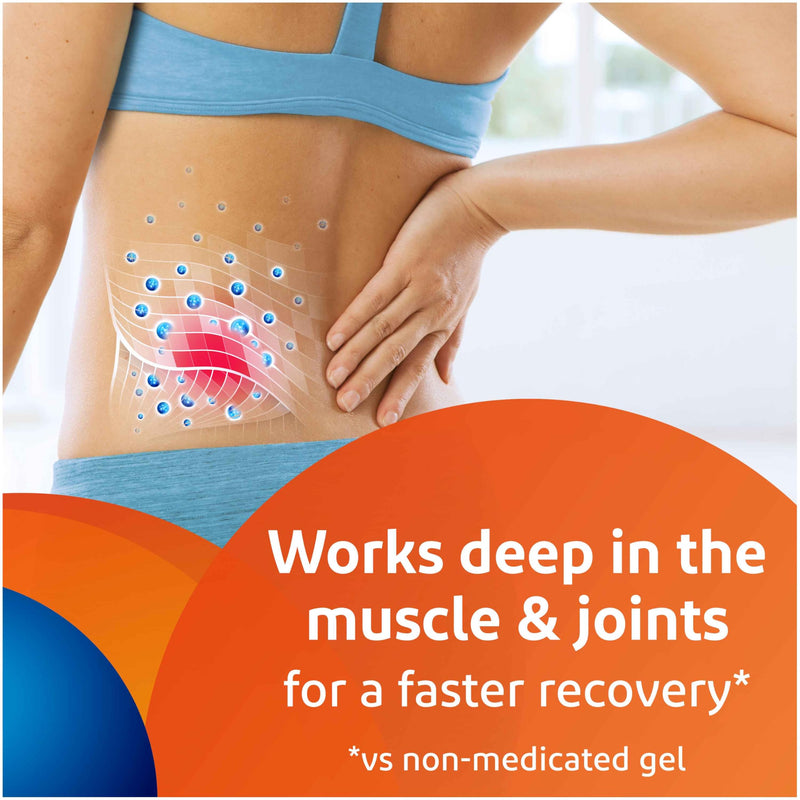 Voltarol Back & Muscle Pain Relief 1.16% Gel, for Joint Pain Relief, suitable for Knee Pain & Neck Pain, 50g