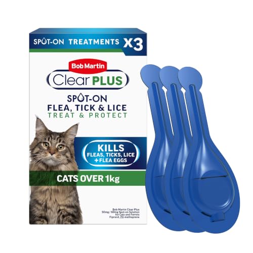 Bob Martin Clear Spot On Flea Treatment for Cats & Kitten