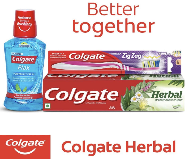 Colgate Herbal Toothpaste, Mint, 1.3 kg