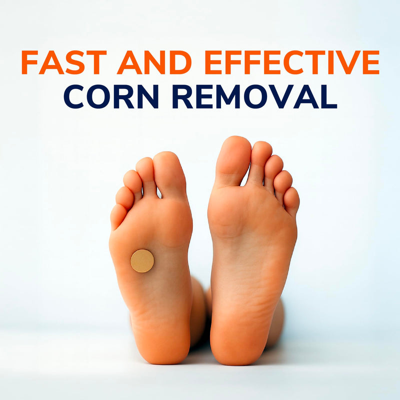 Scholl Complete Corn Removal Treatment Kit, 1 Pack - Medicated Action with Salicylic Acid, Includes 6 Pads, 6 Medicated Discs, and 9 Cushions for Effective Corn Removal