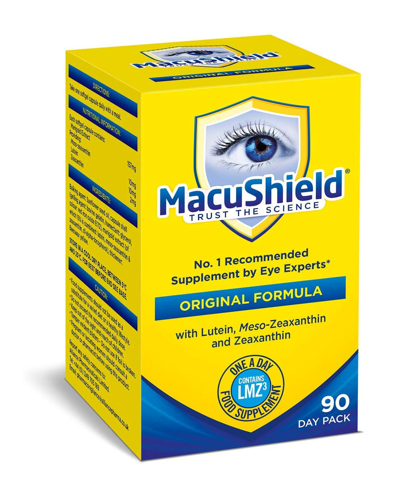 Old Version- Macushield Capsules, 90 Count (Pack of 1)