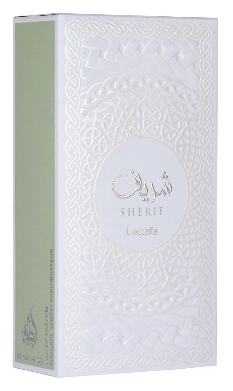 Lattafa Sherif 100ml – Fruity, Woody, Musky, Aromatic – Eau de Parfum Spray Long-Lasting Fragrance for Unisex