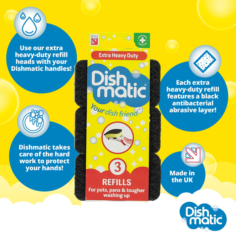 Dishmatic General-Purpose Washing-Up Sponge Refill