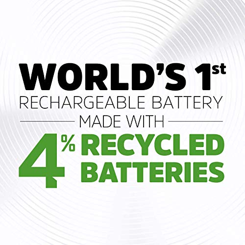 Energizer 634354 2000MAh AA Rechargeable Battery (Pack of 10) - Packaging May Vary