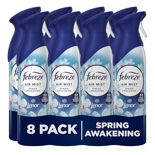 Febreze Air Freshener Room Spray & Bathroom Air Freshener, 8 items