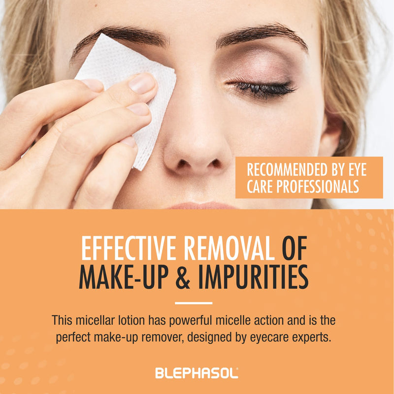 Blephasol Micellar Eyelid Cleansing Lotion, for Sensitive Eyes, 3 x 100ml