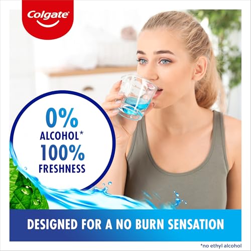 Colgate Plax Cool Mint Mouthwash 500ml, Alcohol Free