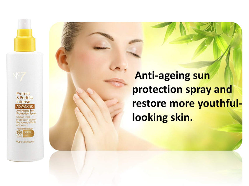 No7 Protect & Perfect Intense ADVANCED Anti-Ageing Sun Protection Spray SPF 30 200ml