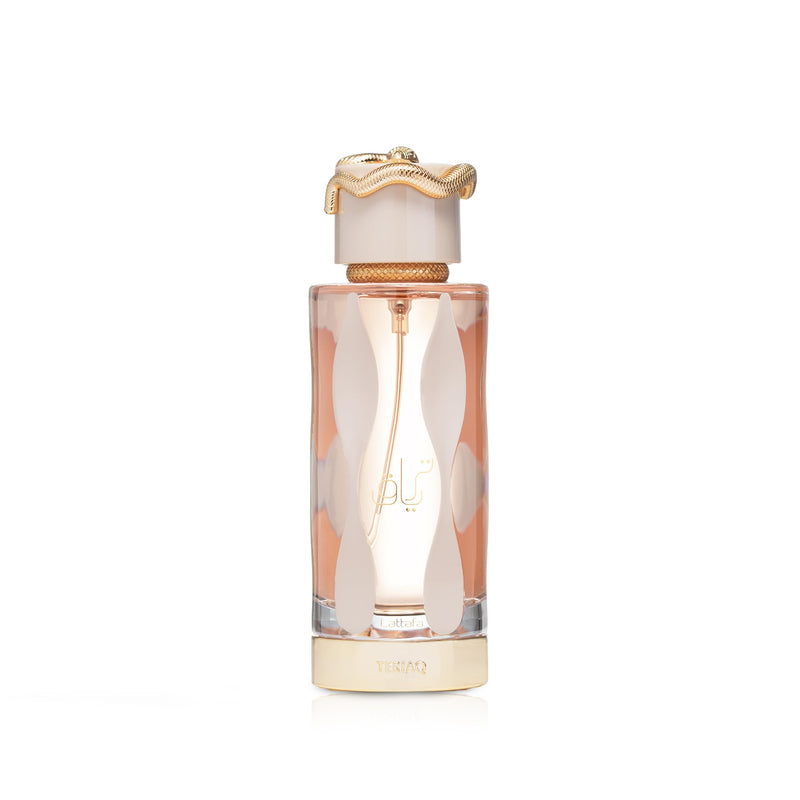 Teriaq by Quentin Bisch for Lattafa Perfumes Unisex Eau De Parfum Spray 3.4 Ounce-Caramel Bitter Almond Vanilla Notes - Long-lasting Fragrance for Men and Women Designer Creation from Grasse