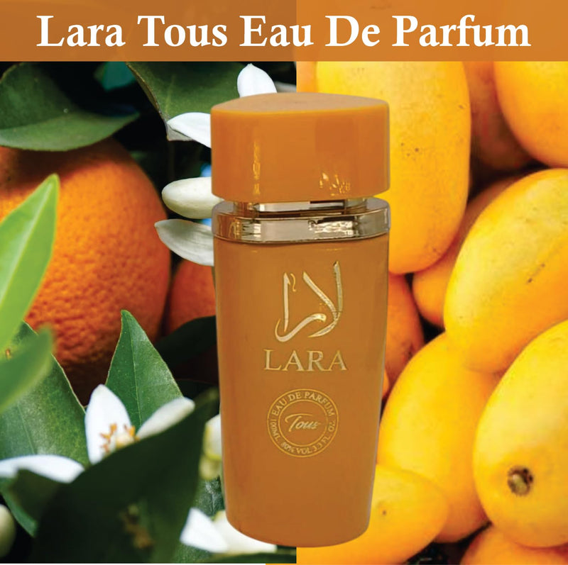 Sapphire’s Choice Lara Tous Eau De Parfum for Women 100ml | Mango, Vanilla and Coconut Fragrance | Lara Tous Men Perfume Spray Made in Uae