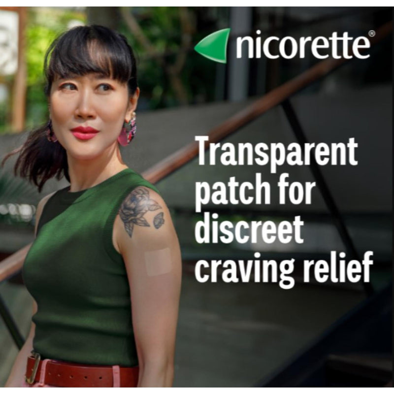 Nicorette InvisiPatch, Nicotine Patches Step 3, 10mg, 7 count, Effective and discreet Stop Smoking and Stop Vaping Aid, Nicotine Patches to Beat Cravings & Withdrawal Symptoms (Quit Smoking or Vaping)