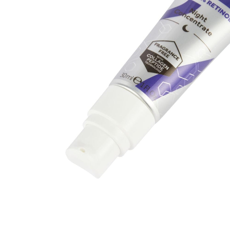 No7 Pure Retinol (0.3% Retinol) Night Concentrate 30ml (pack of 1) - Fragrance Free