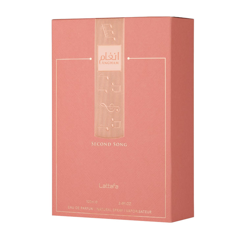 Lattafa Angham Second Song Eau de Parfum 100ml – Unisex Oriental Vanilla Fragrance, Long-Lasting Sweet & Creamy Scent