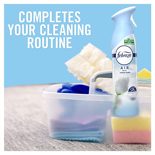 Febreze Air Freshener Room Spray & Bathroom Air Freshener, 8 pack