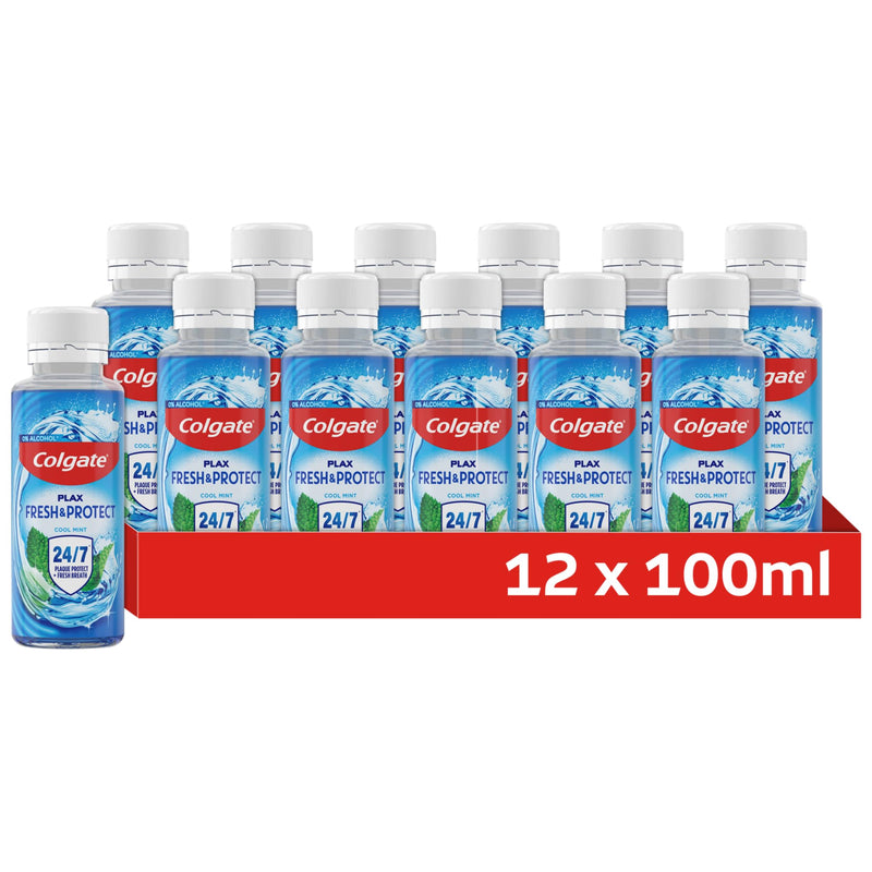 Colgate Plax Cool Mint Mouthwash 500ml, Alcohol Free