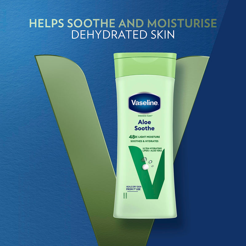 Vaseline Intensive Rescue Moisture Locking Body Lotion Unfragranced