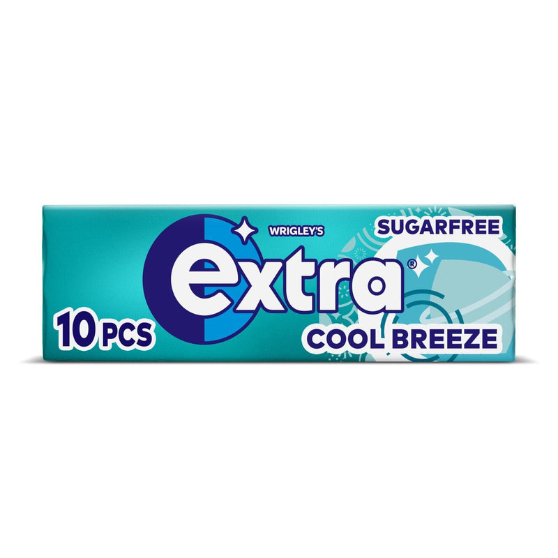 Wrigley's Extra Cool Breeze Sugar Free Chewing Gum Multipack 30x10 Pieces