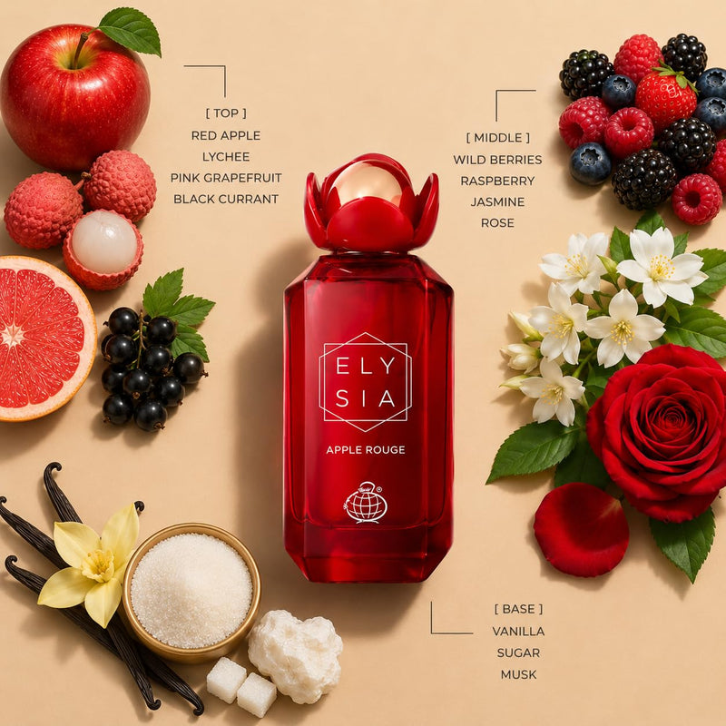 Elysia Apple Rouge Eau De Parfum 100ml by Fragrance World