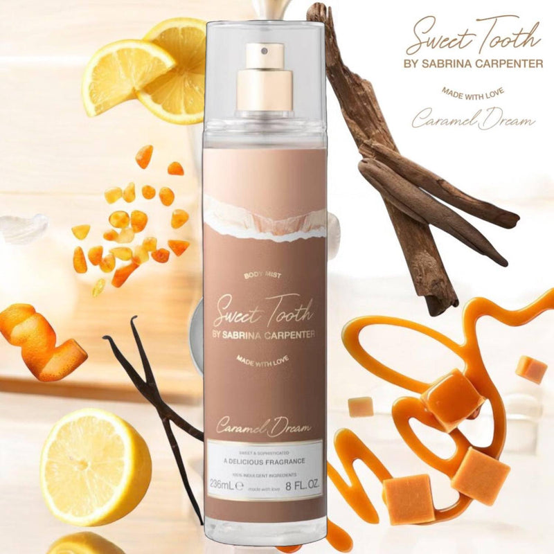 Sabrina Carpenter Sweet Tooth Women's Perfumed Body Water Various Fragrances 236 ml