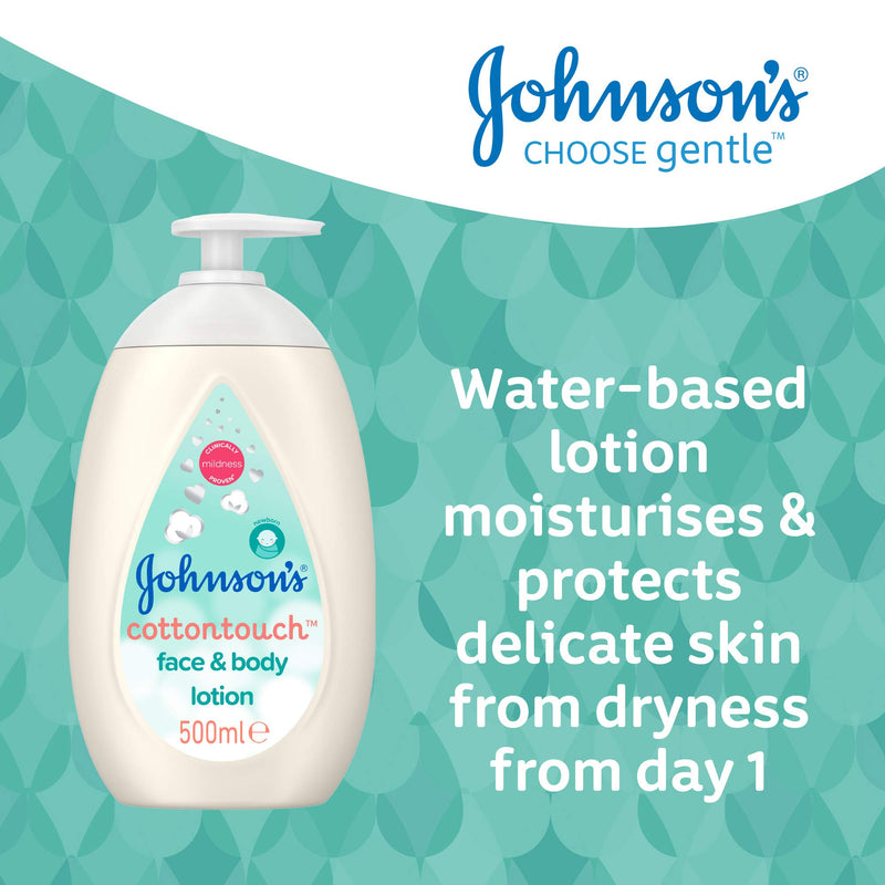 Johnson's Cotton Touch Face & Body Lotion, 500ml