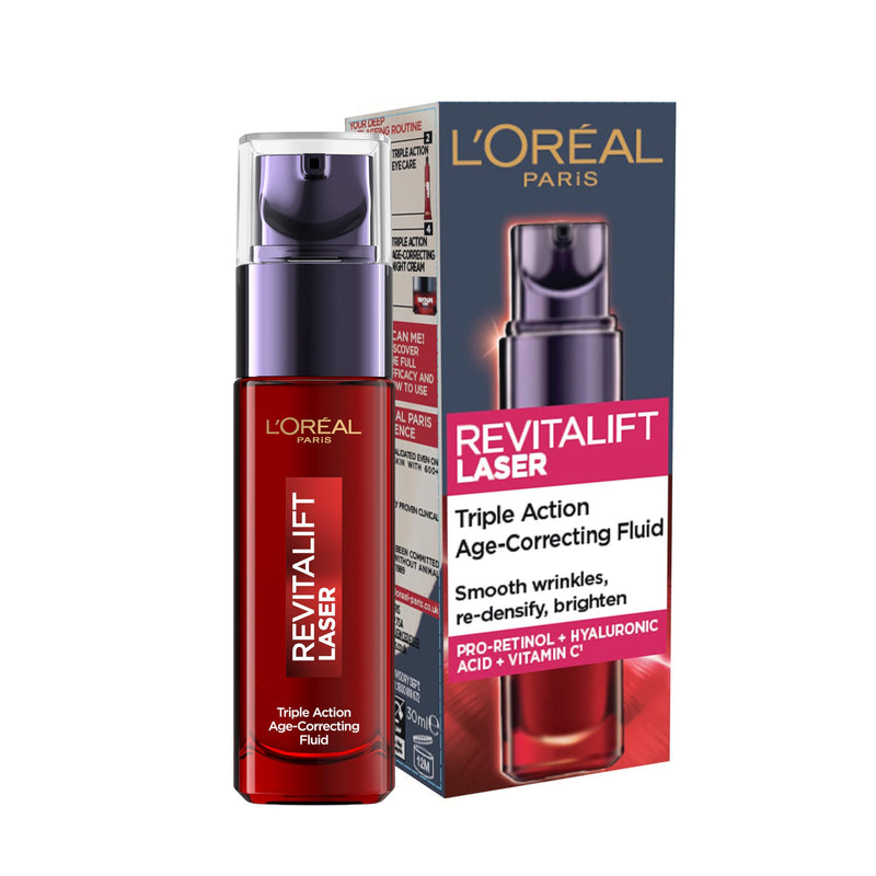 L'Oreal Paris Revitalift Laser Renew Anti-Ageing Pro-Xylane Skin Care Serum, 30 Ml (Packaging May Vary)