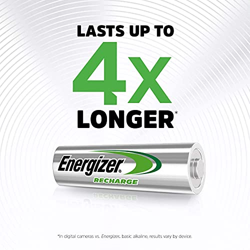 Energizer 634354 2000MAh AA Rechargeable Battery (Pack of 10) - Packaging May Vary