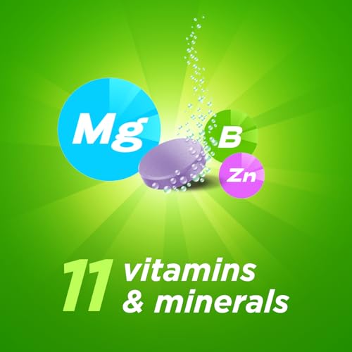 Berocca Vitamin C Effervescent Tablets, Blackcurrant Flavour, 45 Tablets