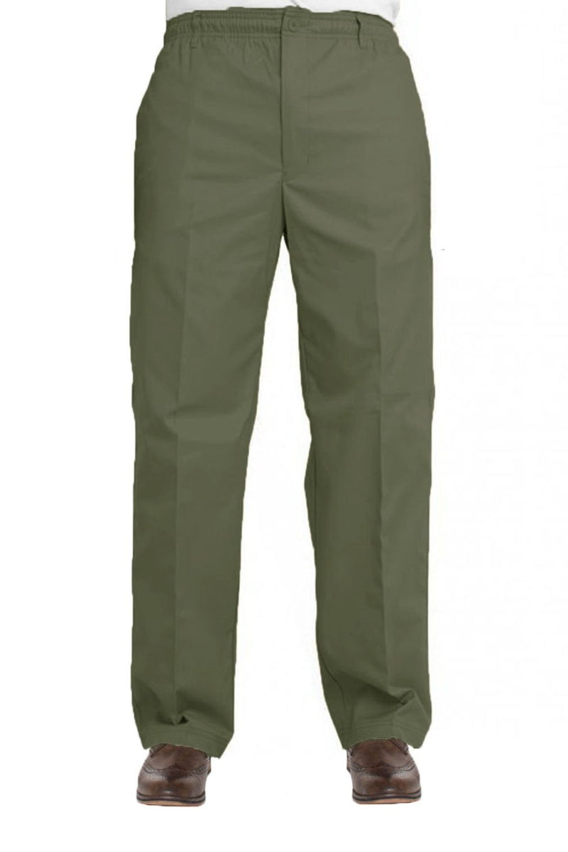 JBC Weaves Men's Smart Rugby Trousers with Elasticated Waist and Draw Cord