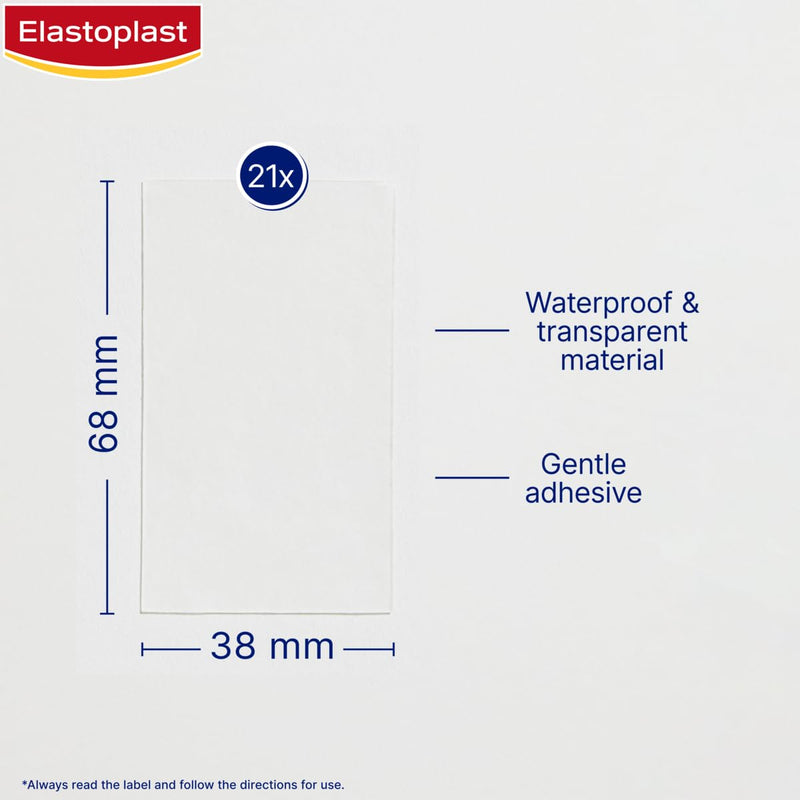 Elastoplast Scar Reducer Plasters (21 Plasters), Quick and Convenient Scar Cover Up Treatment, Scar Sheets to Reduce Visibility of Scars, Scar Plaster Pack for Quick Results, Strong Adhesion Tape