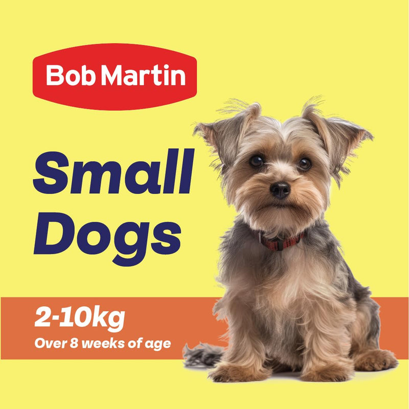 Bob Martin Clear Plus Spot On Flea Treatment for Large, Small and Medium Dogs- Kills Fleas, Ticks, Lice and Flea Eggs (3 Pipettes)