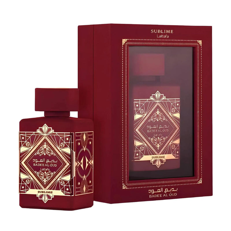 Ard al Zaafaran Trading Lattafa Badee Al Oud Sublime EDP 100ml - Long Lasting Fruity and Aromatic Oudh Perfume for Women and Men - 100ml Unisex Perfume