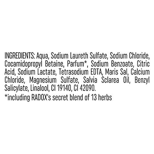Revitalize Your Body with RADOX Herb Bath Muscle Soak, 500ml (Pack of 6)