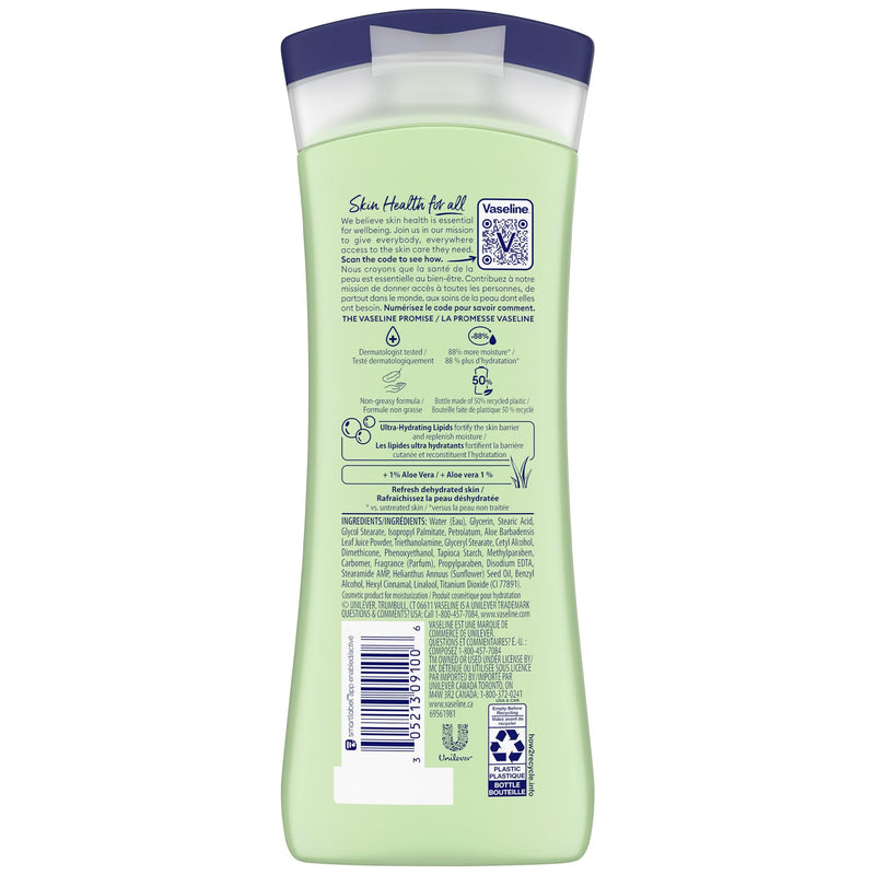 Vaseline Intensive Rescue Moisture Locking Body Lotion Unfragranced