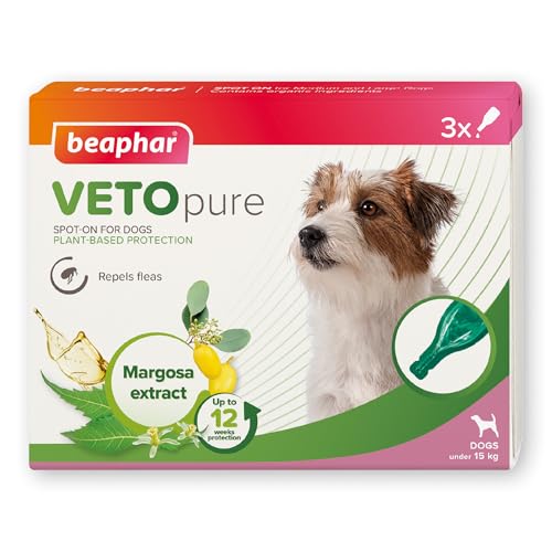 Beaphar – VETOpure Flea Spot On for Dogs over 15kg
